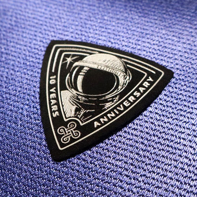 Etiqueta personalizada de silicona 3D Logotipo brillante Etiqueta de transferencia de calor Logotipo de caucho para etiquetas de ropa