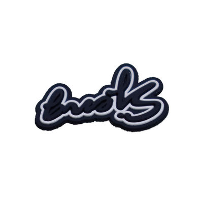 Etiqueta de silicona 3D personalizada Lavable Logotipo de silicona 3D suave de transferencia de calor