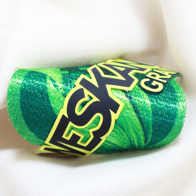 Etiquetas de transferencia de calor de silicona con estampado personalizado para tatami, insignia de prenda de lujo