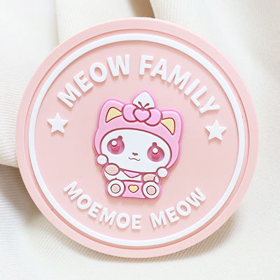 Estampilla de decoración de silicona 3D lavable No tóxica, inodoro y biodegradable