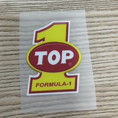 Película adesiva DTF de etiqueta de moda personalizada sobre transferencia de plancha de PET para camisetas