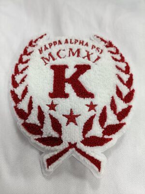 Diseño de bordado de logotipo exquisito personalizado bordado completo en tejido Parches para ropa