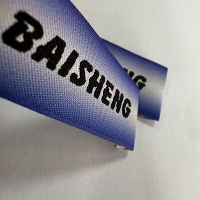 Etiquetas tejidas personalizadas y duraderas para ropa y prendas de vestir, etiquetas de marca personalizadas con logotipo