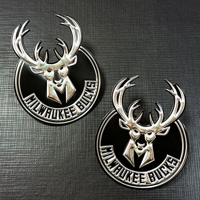 Emblema de transferencia de calor TPU - Parche de logotipo personalizado con efecto metálico 3D para prendas de vestir