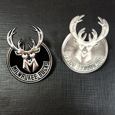 Emblema de transferencia de calor TPU - Parche de logotipo personalizado con efecto metálico 3D para prendas de vestir