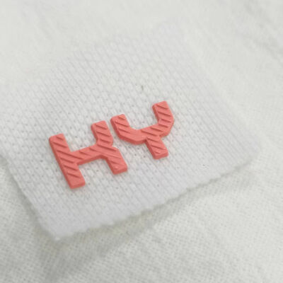 Custom 3D Silicone Logo Printing Heat Press Vinyl Rubber Logo Silicone Heat Transfer Printing for Clothing