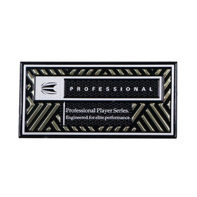 Parche de TPU de alta frecuencia personalizado - Insignia profesional de la serie de jugadores en dorado metálico y negro para ropa deportiva
