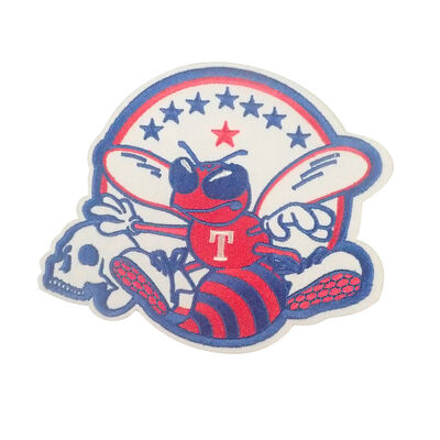 Diseño de logotipo personalizado para parche bordado de prendas de vestir, insignia de parche bordado personalizado