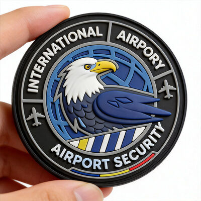 Custom 3D High Frequency TPU Badges with Silicone Material and Personalized Logos for Durable Apparel and Clothing Patch Branding