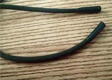 Suavidad del cordón de la cremallera de Customerized los 4MM y conclusiones para la ropa, zapatos del silicón de Matt
