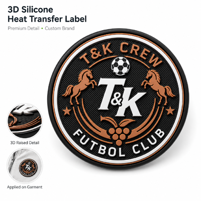 Etiquetas y insignias de transferencia de calor de silicona 3D personalizadas con logotipo grabado en relieve para ropa deportiva ropa callejera chaquetas bolsas OEM ODM