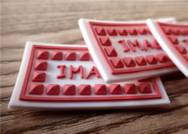 Remiendos de goma personalizados 3D para la ropa/sombrero Eco - amistoso