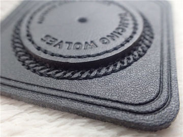 Remiendos modificados para requisitos particulares del cuero repujado de la moda para los bolsos, ropa
