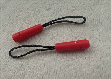 Tirador de goma funcional de la cremallera del cable del auricular del desgaste para el deportista que escucha la música