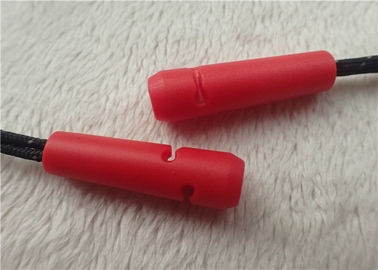 Tirador de goma funcional de la cremallera del cable del auricular del desgaste para el deportista que escucha la música