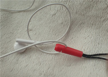 Tirador de goma funcional de la cremallera del cable del auricular del desgaste para el deportista que escucha la música