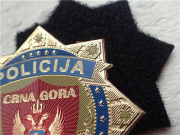La ropa de encargo impermeable remienda el gancho y el lazo de alta frecuencia del logotipo del oro TPU