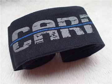 Cordón no elástico de los accesorios del equipaje, correa de nylon plana del cordón de los 37MM con el logotipo de la impresión