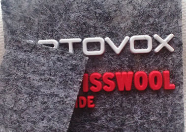 La aduana sentía el logotipo del silicón de los remiendos de la tela para SGS BV de los sombreros/de los bolsos/de la ropa OEKO