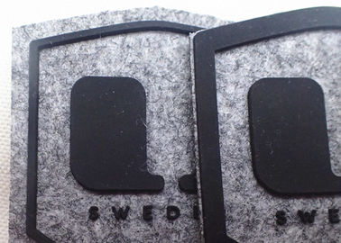 La aduana sentía el logotipo del silicón de los remiendos de la tela para SGS BV de los sombreros/de los bolsos/de la ropa OEKO