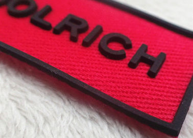 Las pequeñas letras despejan los remiendos del LOGOTIPO para la ropa/los remiendos de encargo del Applique