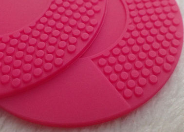 Remiendos suaves rojos del PVC de Rose para el remiendo del instrumento/suavemente del silicón de la cara que se lava