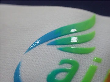 Banda elástica suave del silicón del logotipo colorido brillante de la impresión no tóxica