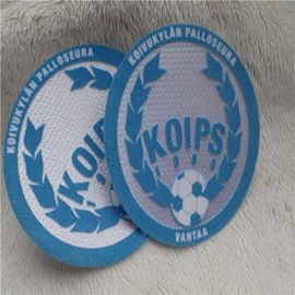 Insignia del equipo de fútbol del SGS/felpa ordinaria Tatami monocromático que se reúne el logotipo de la transferencia de calor
