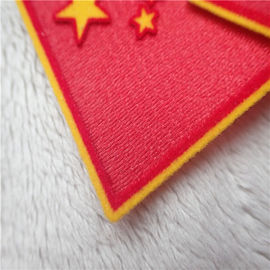La ropa lisa remienda la congregación amarilla inferior sagrada de Tatami de la felpa de las estrellas de Reb de la bandera nacional cromático
