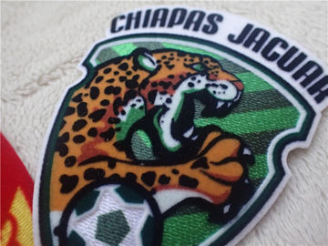 Hierro suave en los logotipos para la congregación monocromática de la felpa corta de la ropa en Tatami