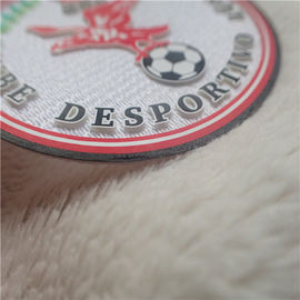 La ropa de encargo de tres Diemensional remienda Tatami de impresión de alta densidad con el logotipo grabado en relieve para la ropa de deportes