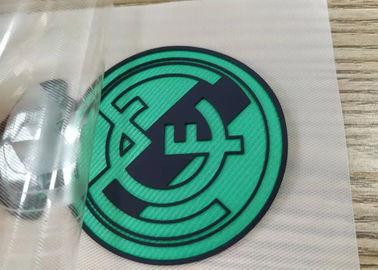 El hierro de encargo en Logo Sticker High Frequency grabado en relieve 3D TPU remienda para la ropa del deporte