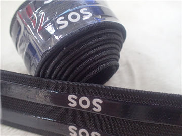 Correas elásticos de la deformación del telar jacquar brillante no- del color para los accesorios de los sombreros