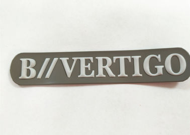 El logotipo modificado para requisitos particulares remienda el remiendo grabado en relieve PVC plástico suave de la goma de silicona 3D