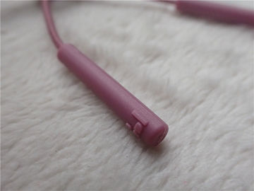 Tiradores de cremallera coloreados cuerda elástico dos densamente puntos cuadrados grabados en relieve Nunchakus finos medios