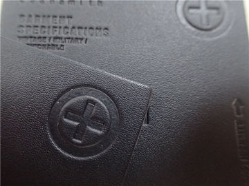 Logotipo de alta frecuencia en las parches de cuero de la PU para los vaqueros OEKO de moda
