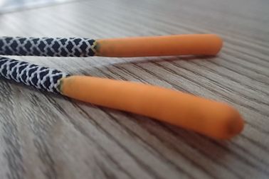 Cordón no elástico del artículo con las conclusiones para la chaqueta, zapatos, bolsos del silicón de Matt
