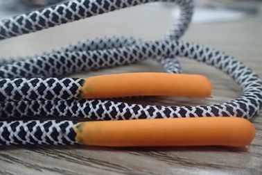 Cordón no elástico del artículo con las conclusiones para la chaqueta, zapatos, bolsos del silicón de Matt