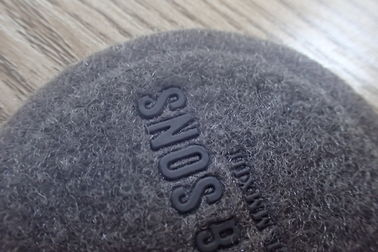 Eco - remiendos de goma de encargo amistosos del logotipo con la alta frecuencia del silicio 3D para la ropa