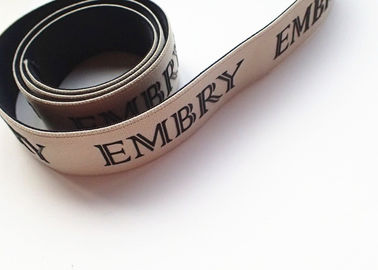 Zapato del telar jacquar de OEKO/banda elástica coloreada chaquetas el 1cm los 2cm los 3cm modificados para requisitos particulares