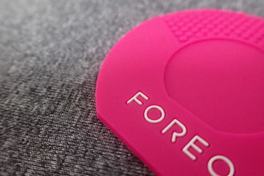 Los remiendos de goma rosados del PVC 3D cosen - en modelo nuevo a prueba de agua del estilo