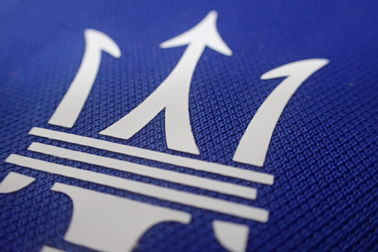 La transferencia de calor de encargo de la tinta del logotipo remienda las etiquetas para el polo, ropa de la tela de los deportes