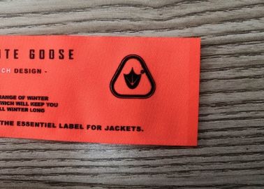 etiqueta de la ropa del silicón de los 8*3.5CM