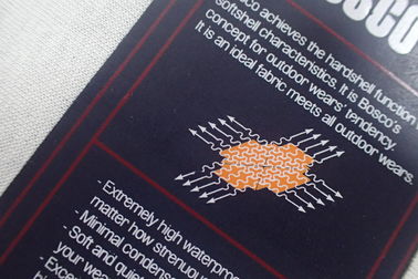 Etiqueta lavable de la transferencia de calor del hierro plano del uniforme escolar