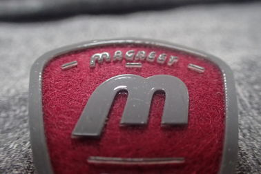Remiendos hechos a mano del logotipo del fieltro de los zapatos de la impresión de la pantalla del silicio