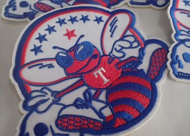 Remiendos bordados de encargo lavables de OEKO para los bolsos del casquillo