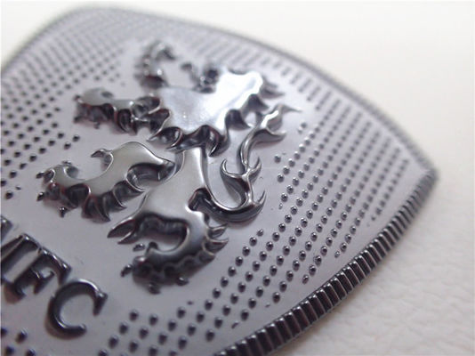 Remiendos de encargo de plata grabados en relieve de la ropa de TPU 0.7m m