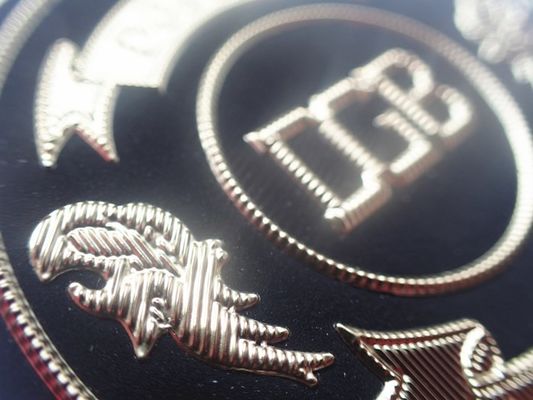 Remiendos de alta frecuencia de plata de TPU que platean para los uniformes