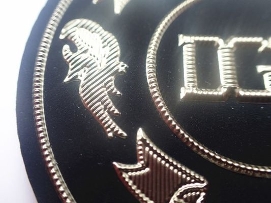 Remiendos de alta frecuencia de plata de TPU que platean para los uniformes