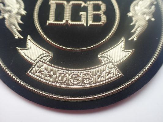 Remiendos de alta frecuencia de plata de TPU que platean para los uniformes